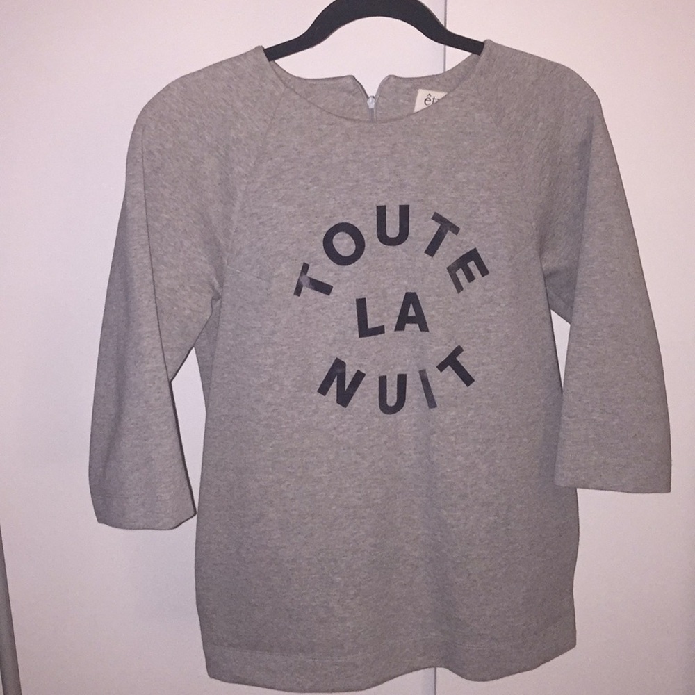 Être Cécile Toute La Nuit Cotton Blend sweatshirt